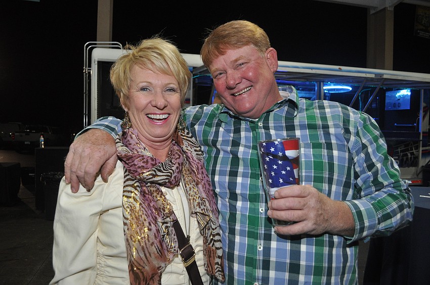 Wanda Reed-Burke and John Vita attended the event to support a good cause.