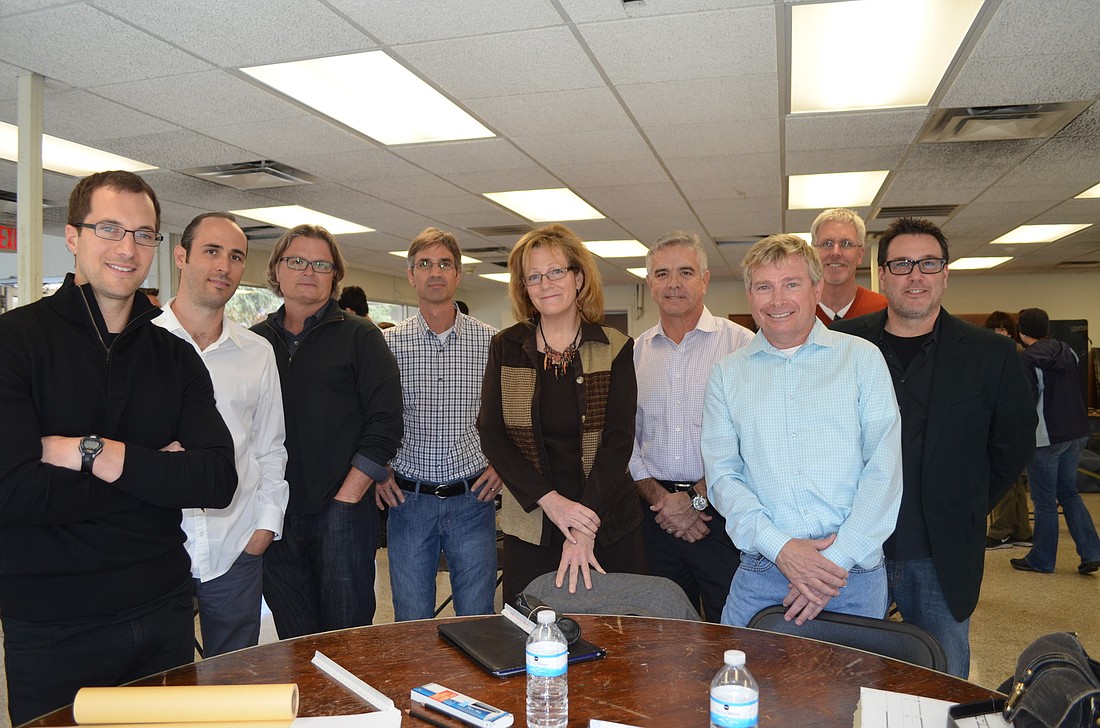 Damien Blumetti, Joe Kelly, David Young, Jerry Sparkman, Lisa Hess, Cliff Scholz, Dale Parks, Guy Peterson and Martin Gold attended the kickoff meeting.