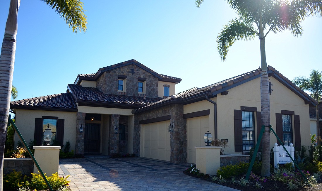 Amanda Sebastiano This Country Club East at Lakewood Ranch home, which has three bedrooms, three baths, two half-baths, a pool and 3,410 square feet of living area, sold for $997,900.