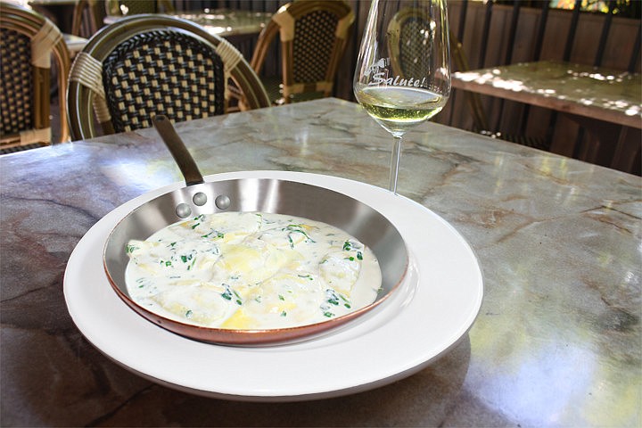 Salute! Ristorante, in downtown Sarasota, offers authentic Italian cuisine along with a vast wine selection.