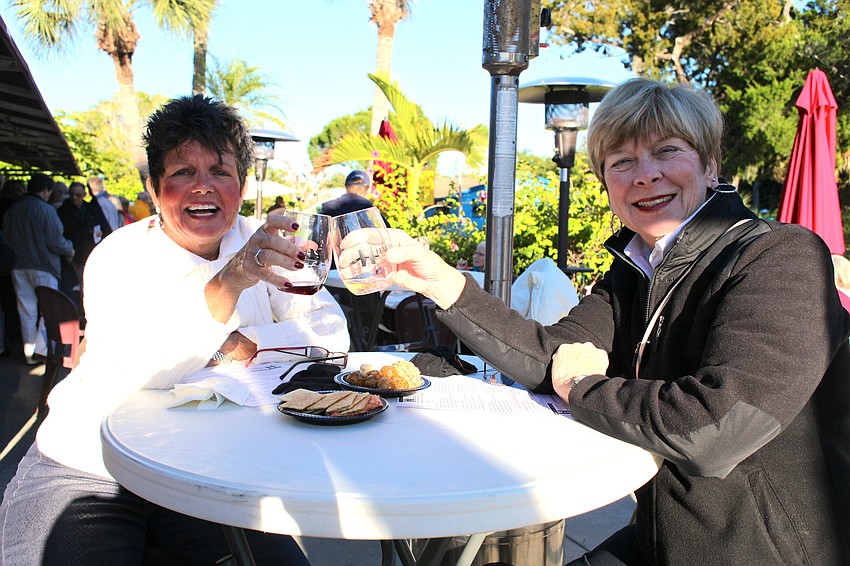 Mary Ann Muccio and Carol Messerly