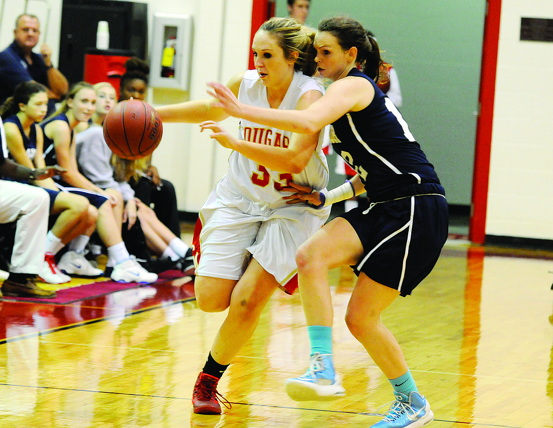 Jacqueline Kulle scored 21 points to lead the Cardinal Mooney girls basketball team to a 39-31 victory over The Out-of-Door Academy Jan. 17 and the top seed in the Class 3A-District 10 tournament.