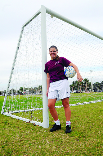 Riverview High senior center midfielder Katy Mixon led the Lady Rams in both goals and assists this season.
