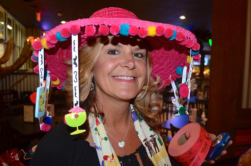 Event host Tanya Waxler dresses for the occasion.