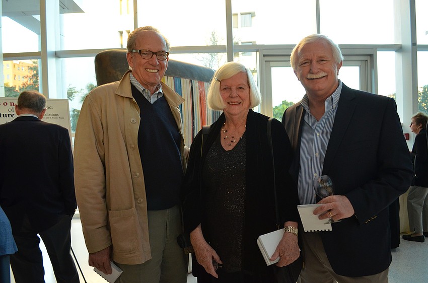 Sam Alfstad, Linda Howard and Jim Shirley
