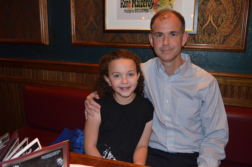 Joe and Elise Kelley were excited for their first father-daughter event.