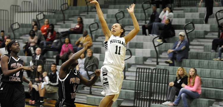 Senior Emily Bulfin scored 26 points and five steals to lead Lakewood Ranch to a 76-51 victory over Palmetto in the Class 7A-District 10 semifinals Jan. 29.