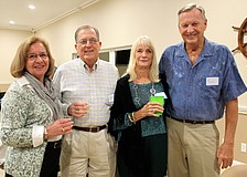 Tina and Bob Mulligan with Carol Hammer and Rich Magnus