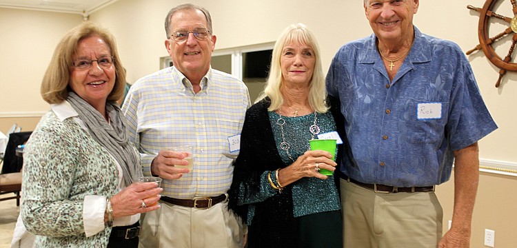 Tina and Bob Mulligan with Carol Hammer and Rich Magnus