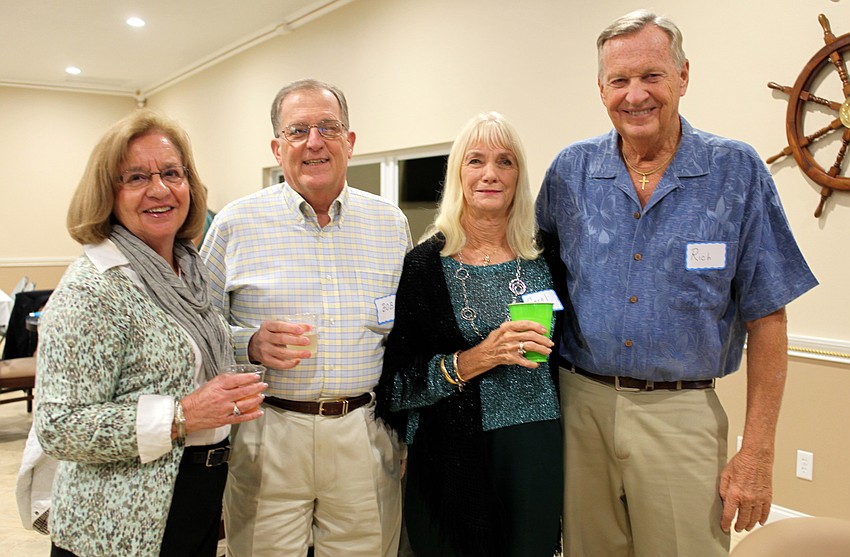 Tina and Bob Mulligan with Carol Hammer and Rich Magnus