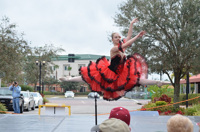 Rebecca Kimsey performs with School of Russian Ballet