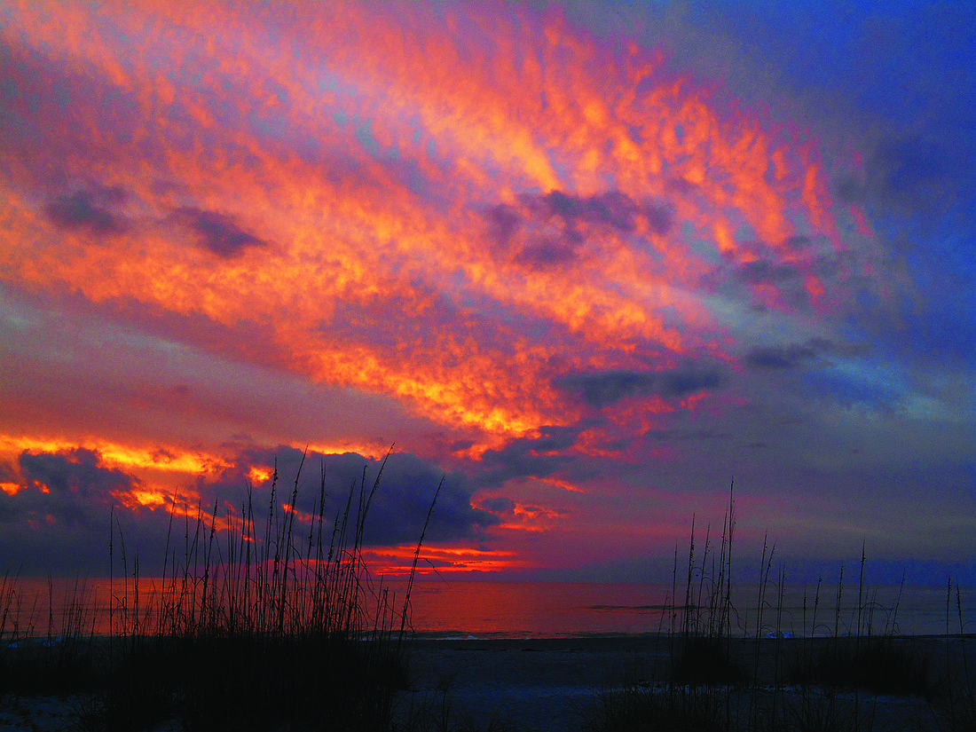 Frederick Beyerlein submitted this sunset photo, taken near Spanish Main Yacht Club.