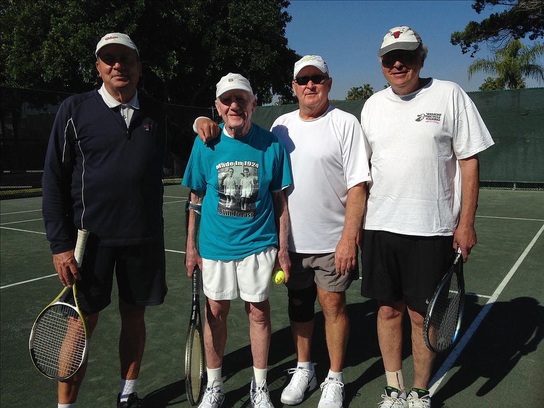 Manfred Welfonder, Bernie Ditchik, Mike Tighe and Marty Hauselman