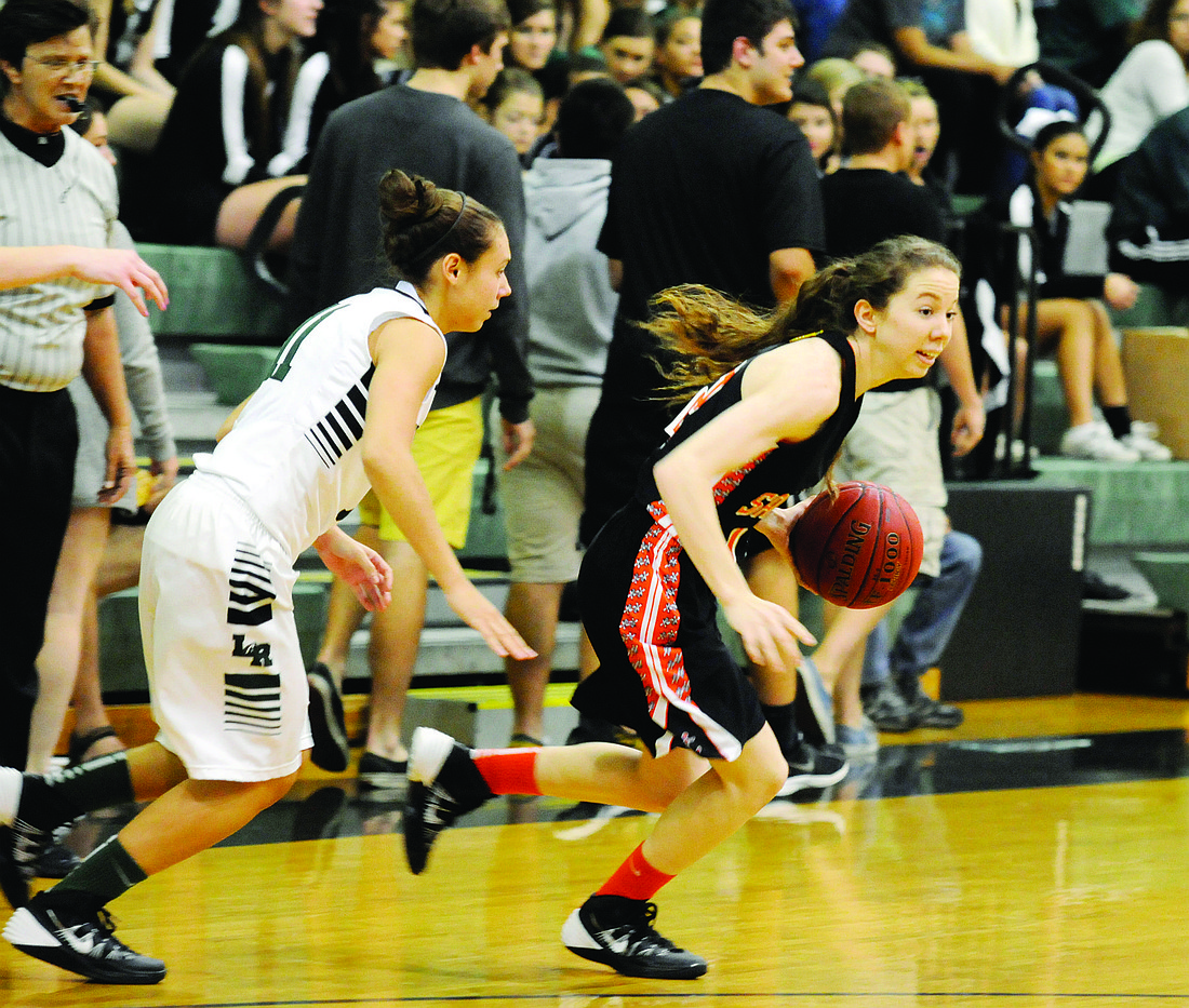 Sarasota forward Shelby Miller finished with 12 points for the Lady Sailors.