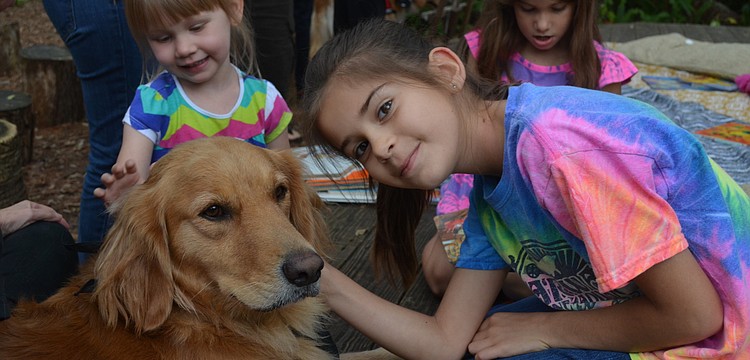 Jenna Belch with Tara