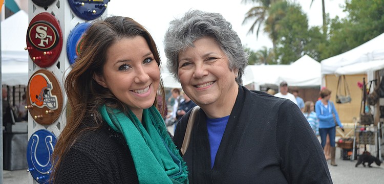 Alison and Maurene Cozzi spend the day together.
