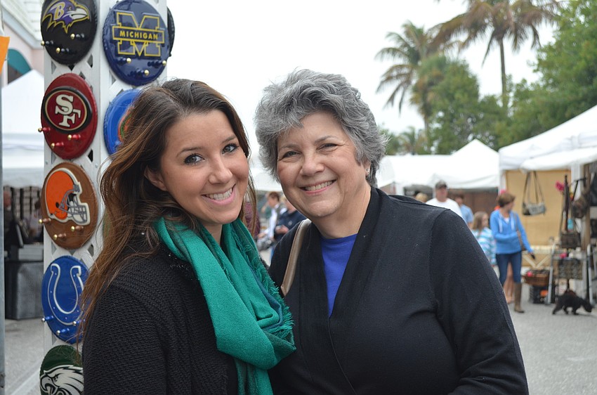 Alison and Maurene Cozzi spend the day together.