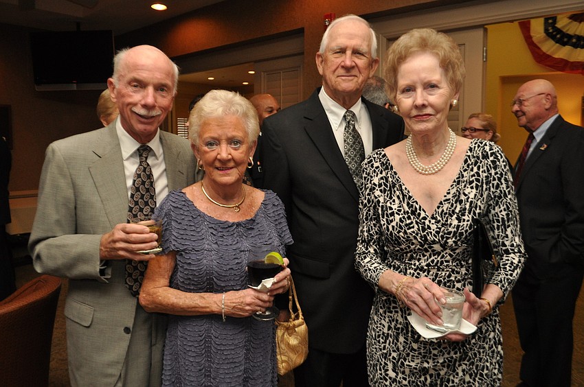 Ron and Joan Lang with John and Sheran Dahl
