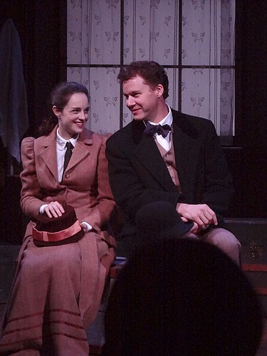 Penny McNamee and Kevin Earley in "Daddy Long Legs." Photo by Audra Lange.
