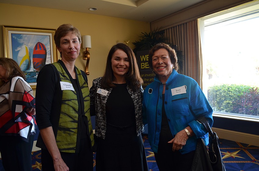Claudia Birdsall, Tina Mroczkowski and Joan Wexler