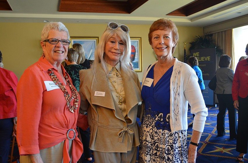 Debby Hirschey, Beverley Albertson and Donna Pickard