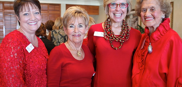 Janet Ginn, Bunny Skirboll, Roxie Jerde and Betty Schoenbaum