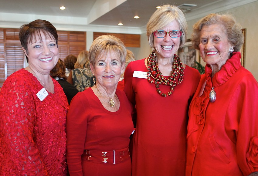 Janet Ginn, Bunny Skirboll, Roxie Jerde and Betty Schoenbaum