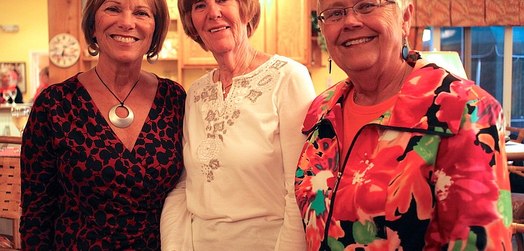 Joyce Celniker, Elaine Gelezigian and Lynne Baker