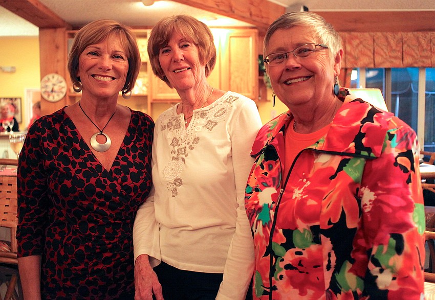Joyce Celniker, Elaine Gelezigian and Lynne Baker