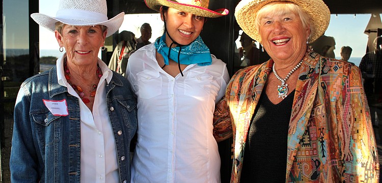 June Hessel, Gicela Tapia and Nancy Chanos