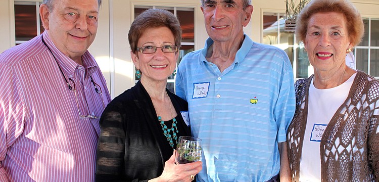 Peter and Amy Roth with George and Roberta Wladis