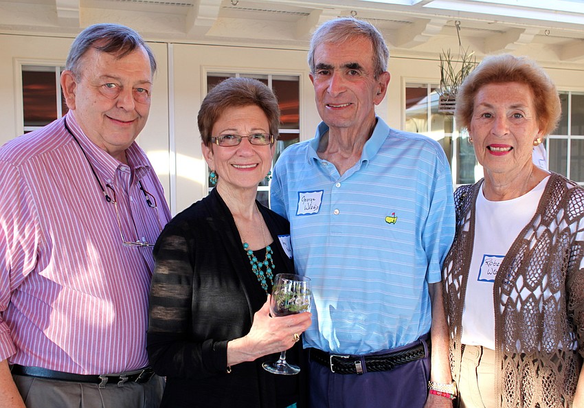 Peter and Amy Roth with George and Roberta Wladis