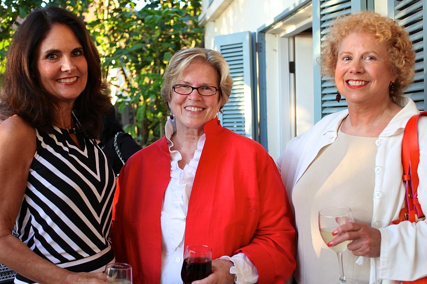 Mary Lou Johnson, Nancy Smith and Carol Raskin