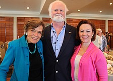 Dr. Sylvia Earle with Dr. Michael and Sharon Crosby