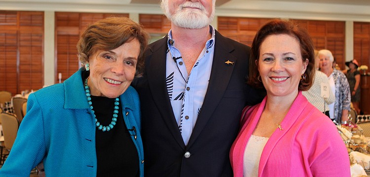Dr. Sylvia Earle with Dr. Michael and Sharon Crosby