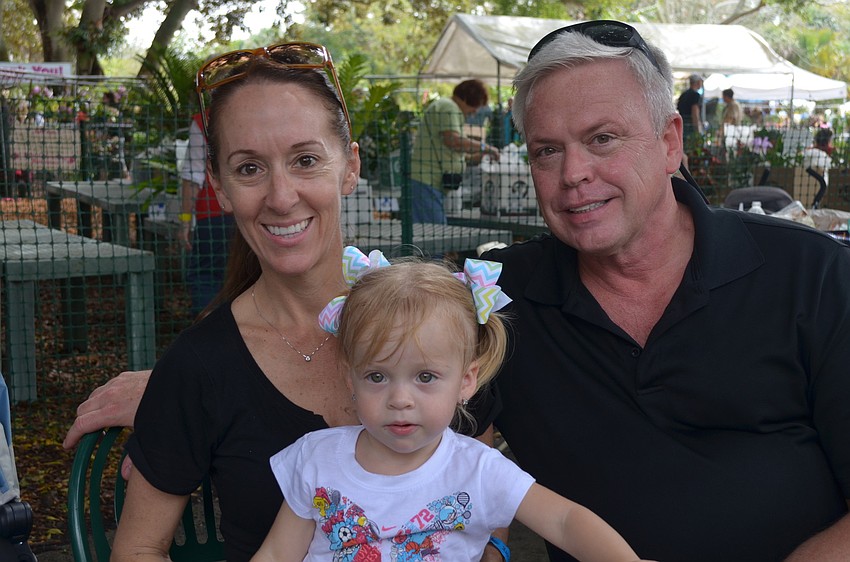 Jack and Marla Blood with daughter, MacKayla.