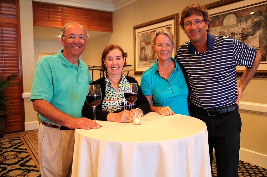 Phil and Judy Fierro with Sharon and Bob Byrne