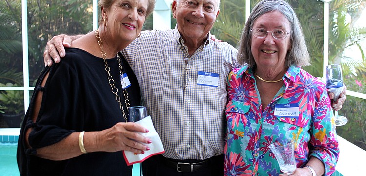Ann and Sid Friedman with Nancy Guernsey