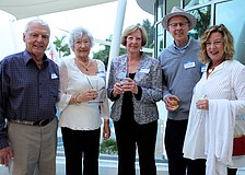 Bob and Trudy Katstra and Rosalie Spivey with Lisa and Bill Libman