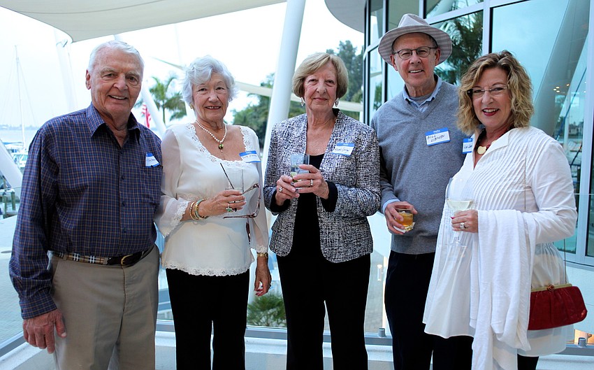 Bob and Trudy Katstra and Rosalie Spivey with Lisa and Bill Libman