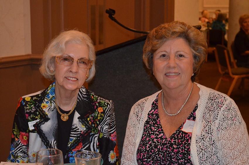 Joan Suddarth and Donna Rose