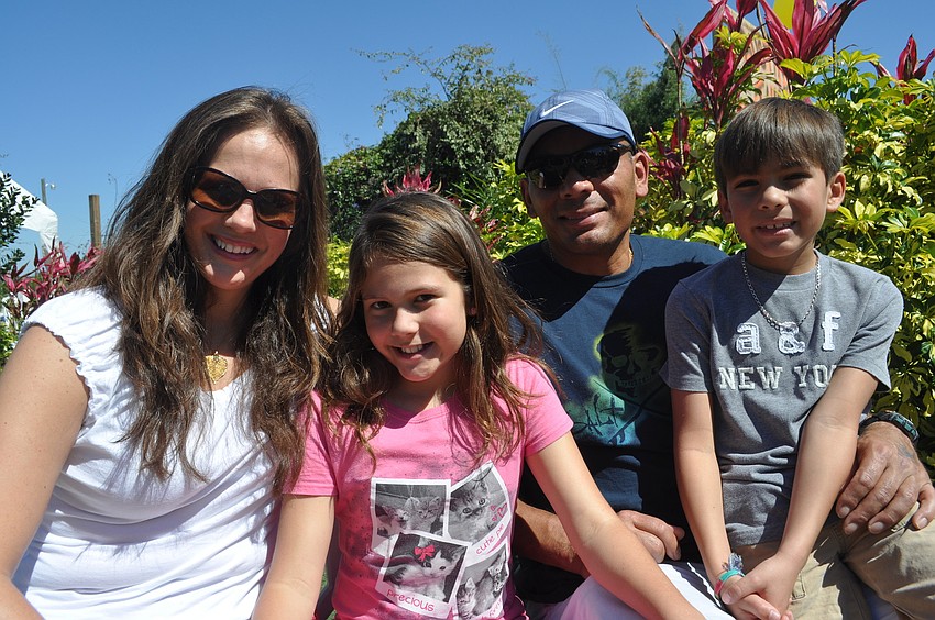 Melissa, Isabella, George and Bryce Busi