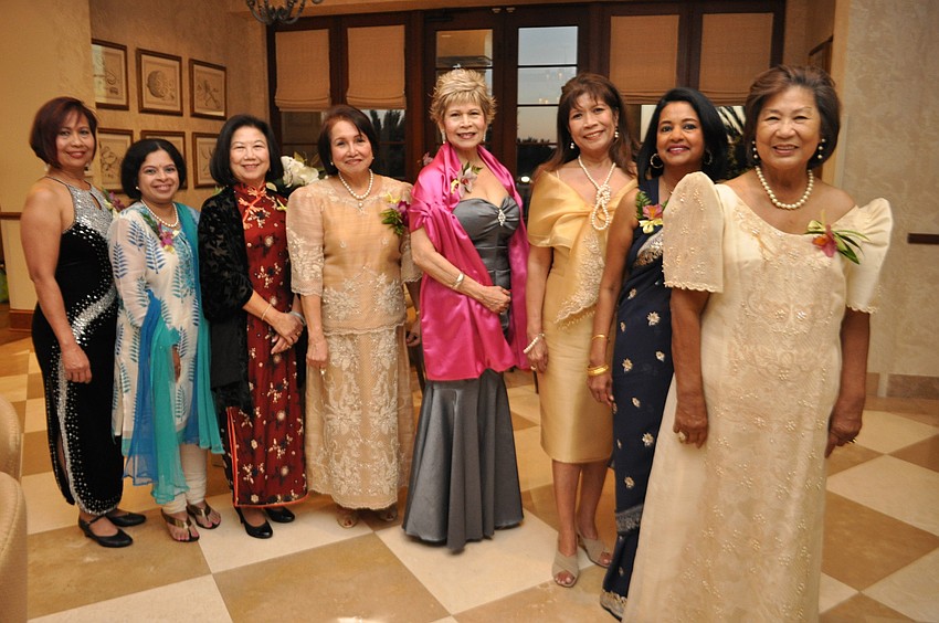 Officers are: Josie Melcher, Sarita Chaubal, Teresa Haddock, Maria Cora Gaffar (president), Teresa Phillips, Cora Sanders (vice president), Sandy Wick and Mercedes Rivera.