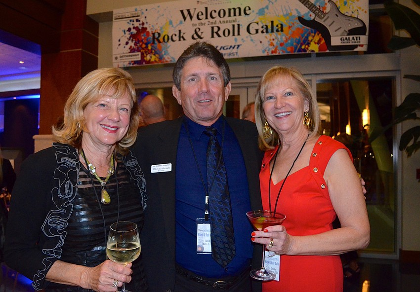 Mari Zevin with Mike and Sandy McAdaragh