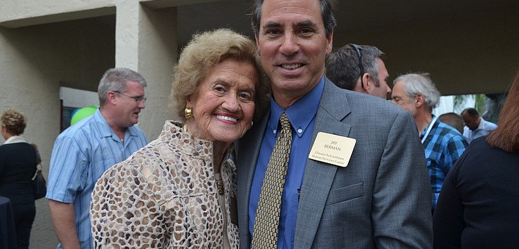 Founder Betty Schoenbaum with new Executive Director Jay Berman