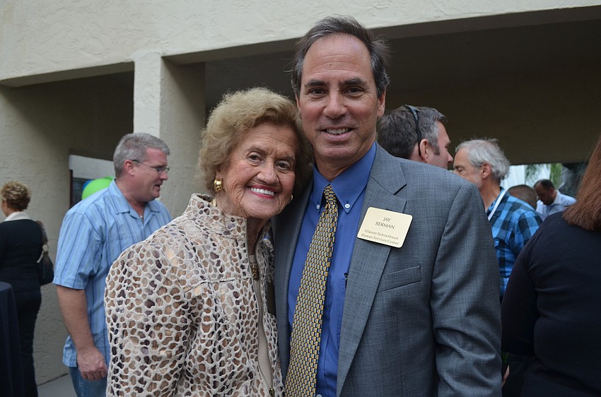 Founder Betty Schoenbaum with new Executive Director Jay Berman