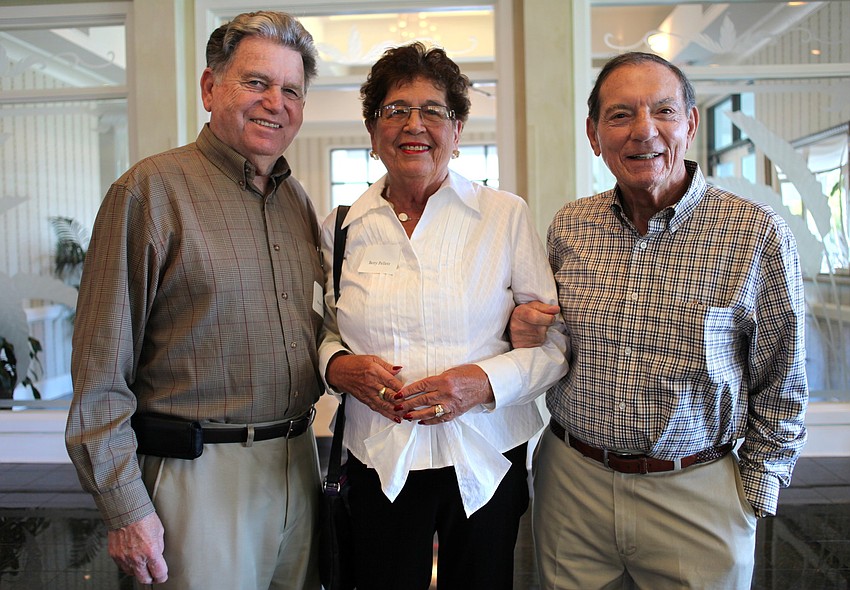 Mort Tarter with Betty and Stanley Pelletz