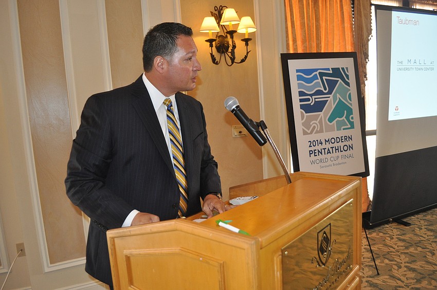 Octavio Ortiz, the general manager of the Mall at UTC, said the mall will be completed on time for its Oct. 16 opening and that leasing will continue â€œup to the last minute.â€