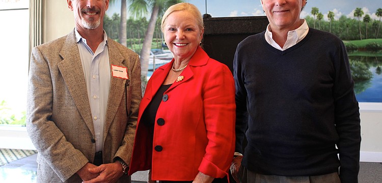 Larry Eger, Phyllis Black and Dr. Jim Whitman