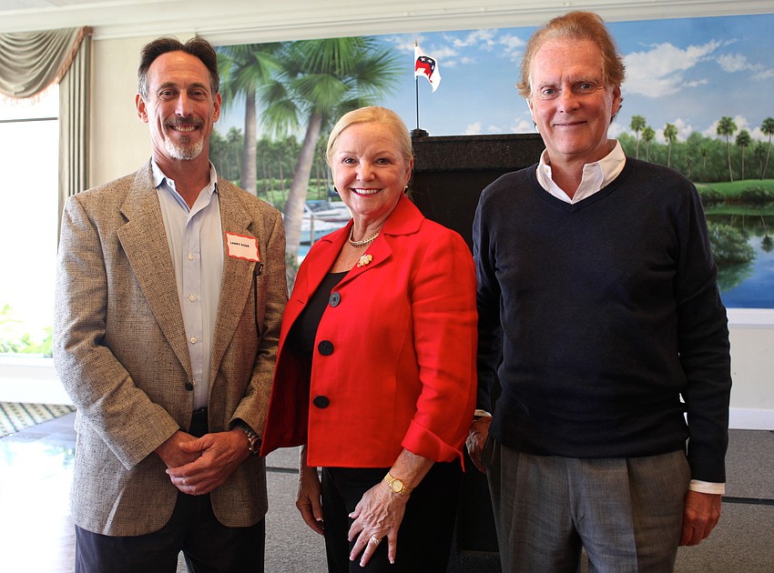 Larry Eger, Phyllis Black and Dr. Jim Whitman